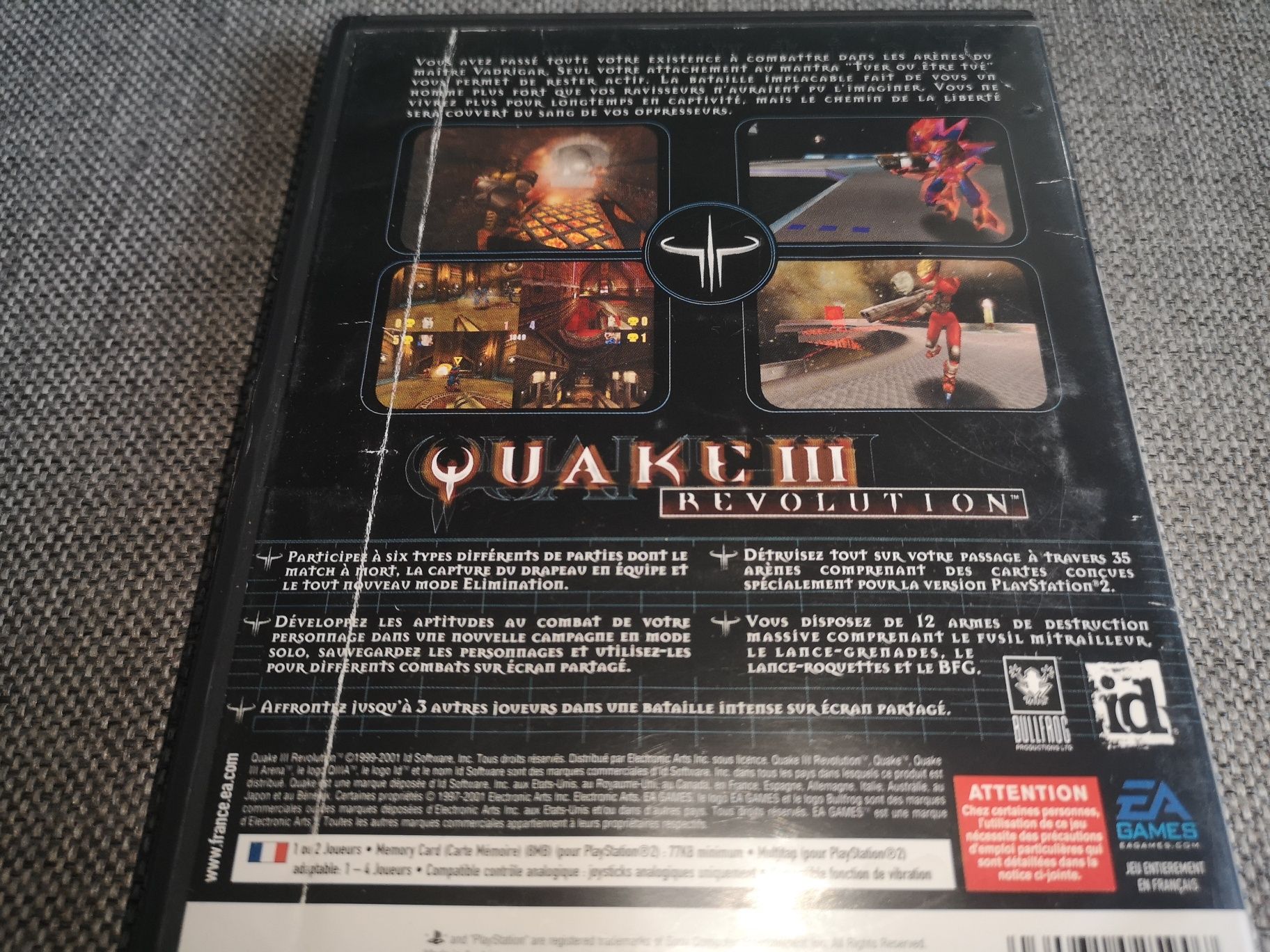 Quake 3 Revolution PS2 gra ANG (płyta BDB) sklep Ursus