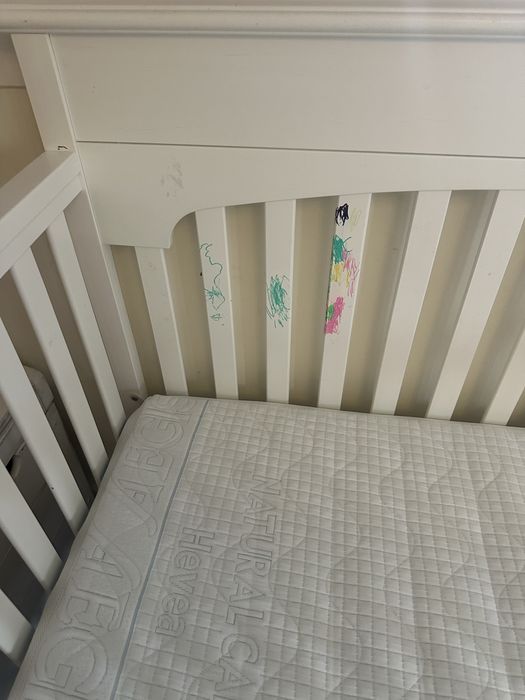 Graco łozeczko 140x70 + materacyk