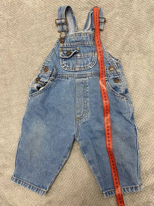 Дитячий джинсовий комбінезон на 12 місяців