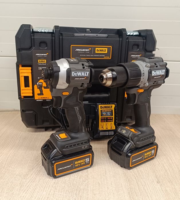 DeWalt DCK200MP2T 18V McLaren ZESTAW 2x5ah wkrętarka zakrętarka DCD85M