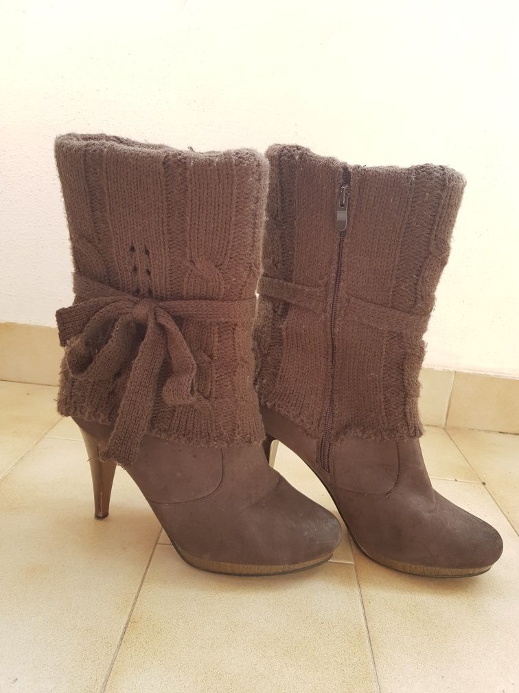 Botas salto alto