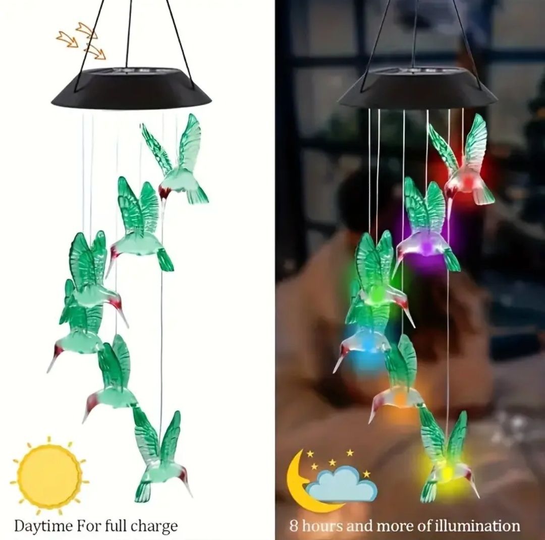 Przepiękne lampki solarne LED!