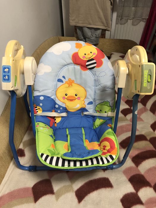 Huśtawka leżaczek Fisher Price