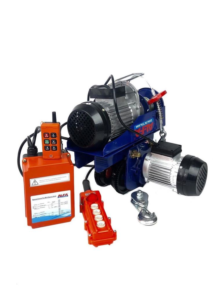 Тельфер с кареткой AL-FA ALEH1000TR 500/1000 кг + пульт