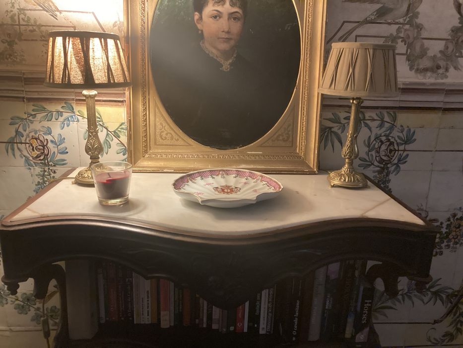 2 candeeiros de mesa antigos