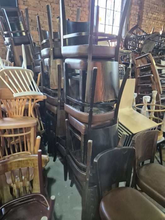 38x Krzesło tapicerowane klasyczne firmowe | Hotel | Dom | Bistro