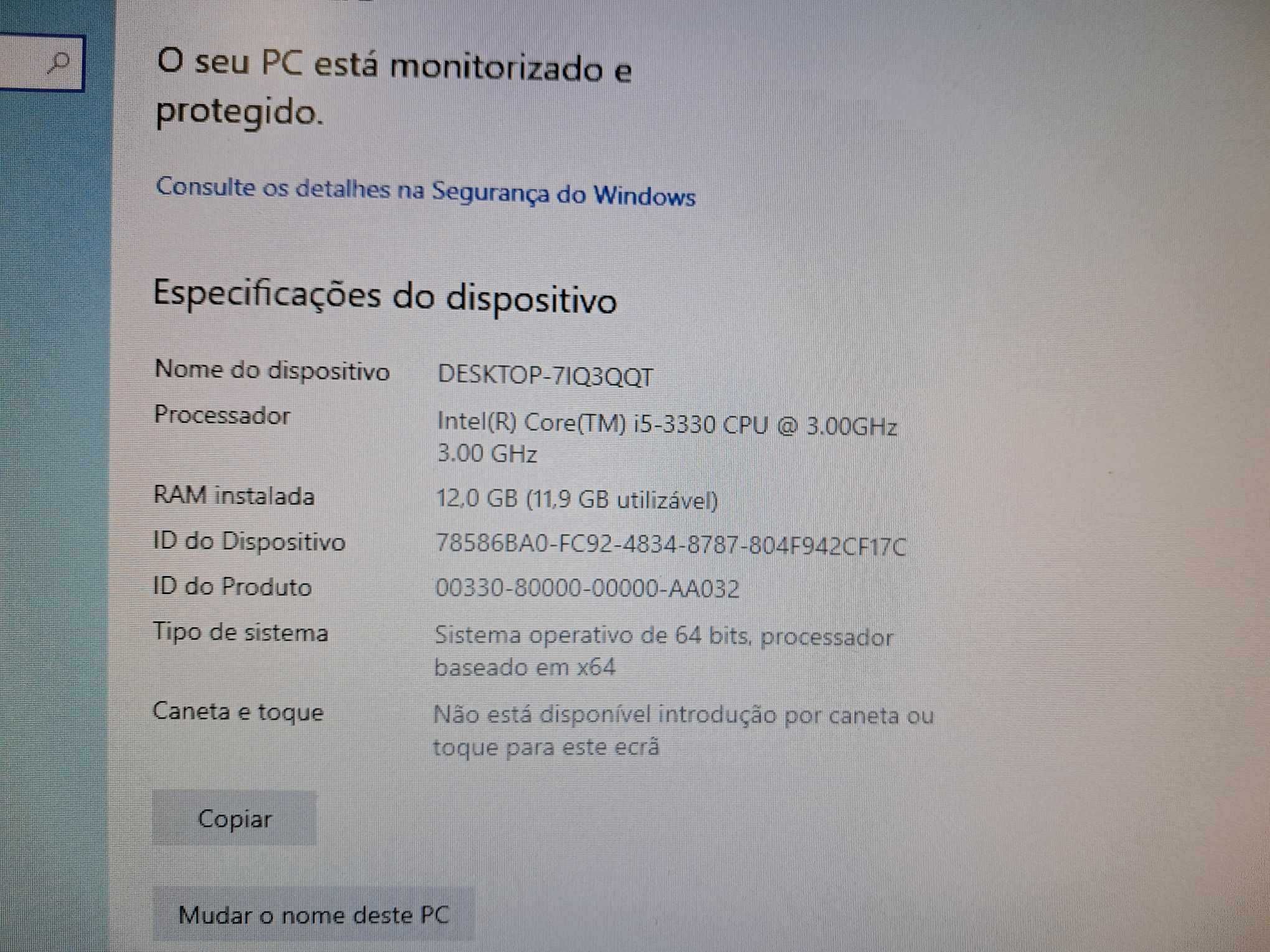 Pc All-In-One HP Compac Pro 6300