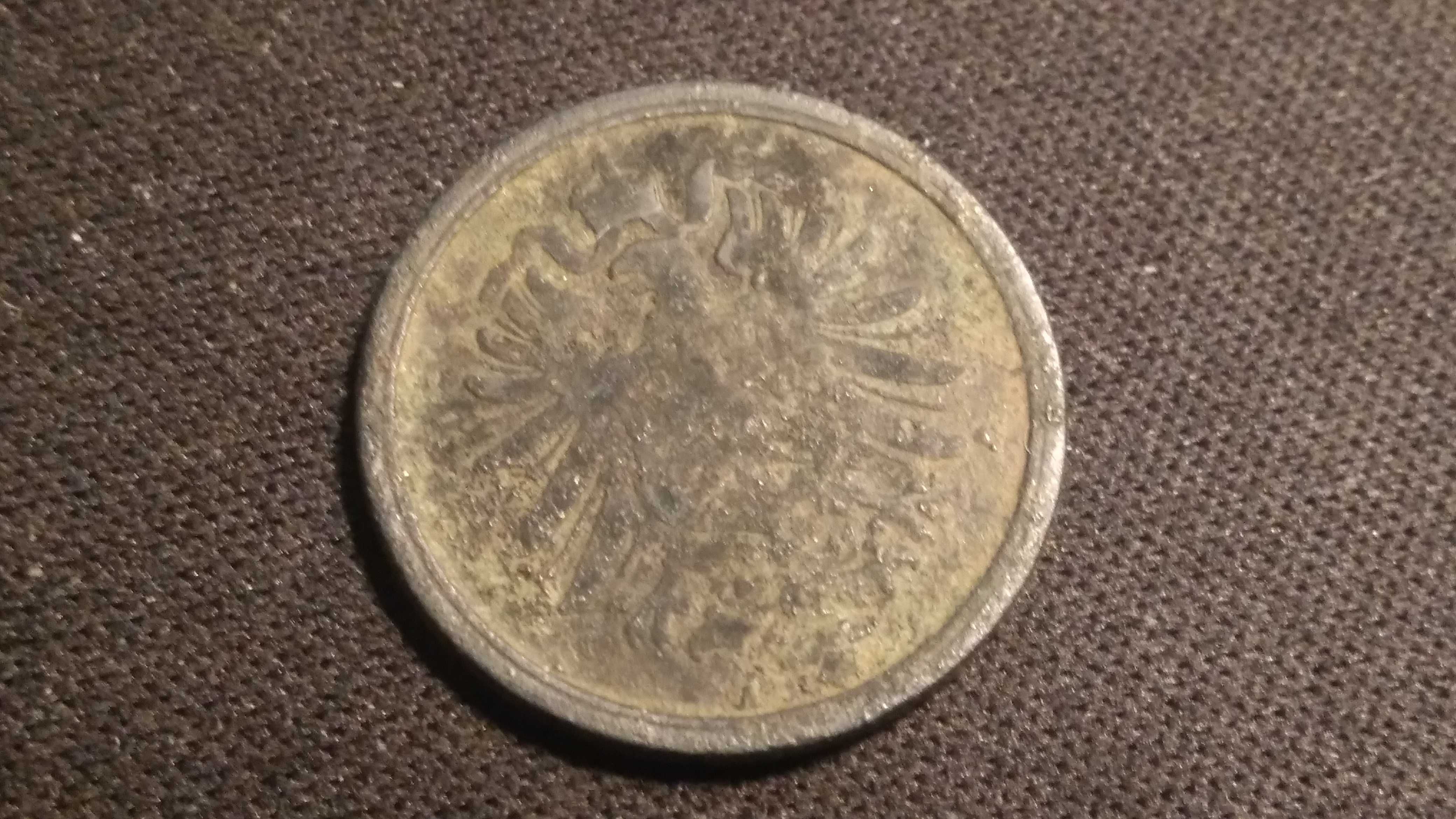 2 Pfennig Pfenning Fenig  1875 Niemcy