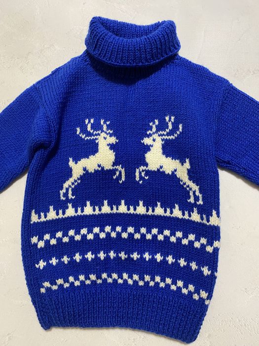 Зимний свитер на 4-5 года