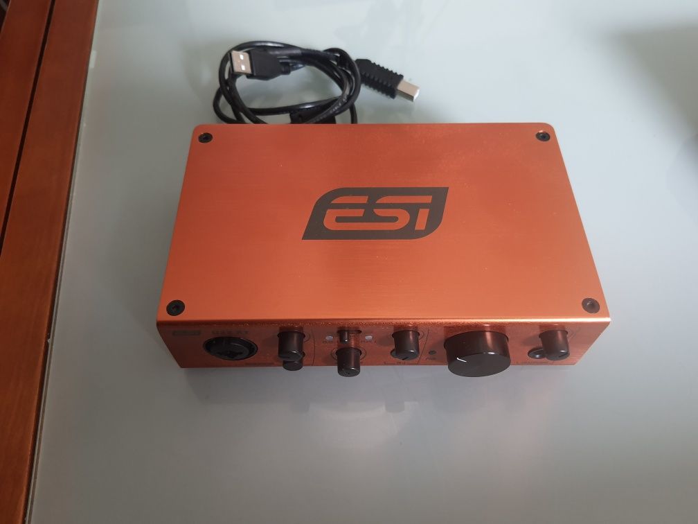 Placa de Audio ESI. U22 XT nova