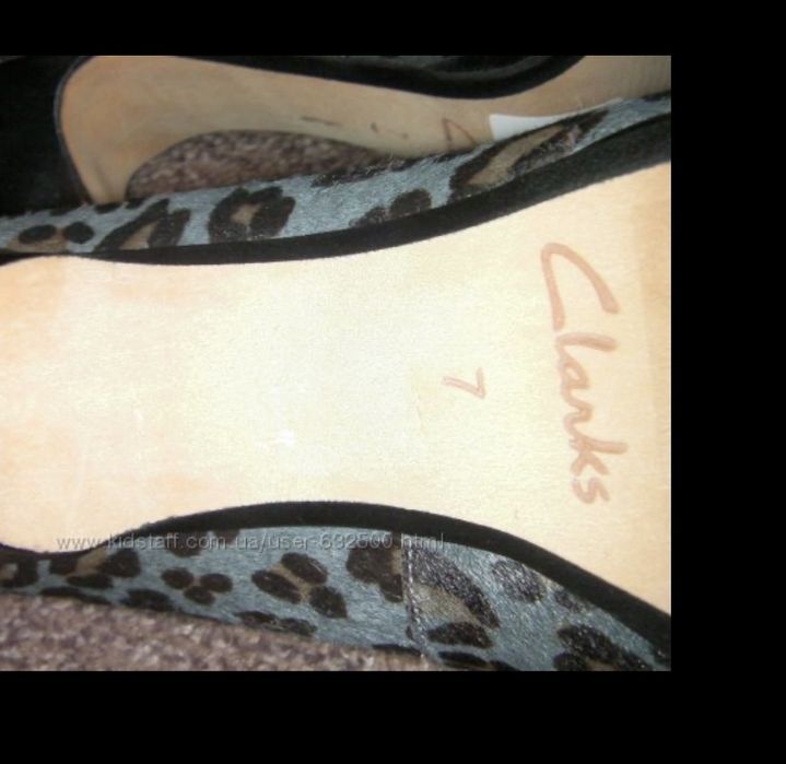 Новые женские туфли Clarks- 41 размер