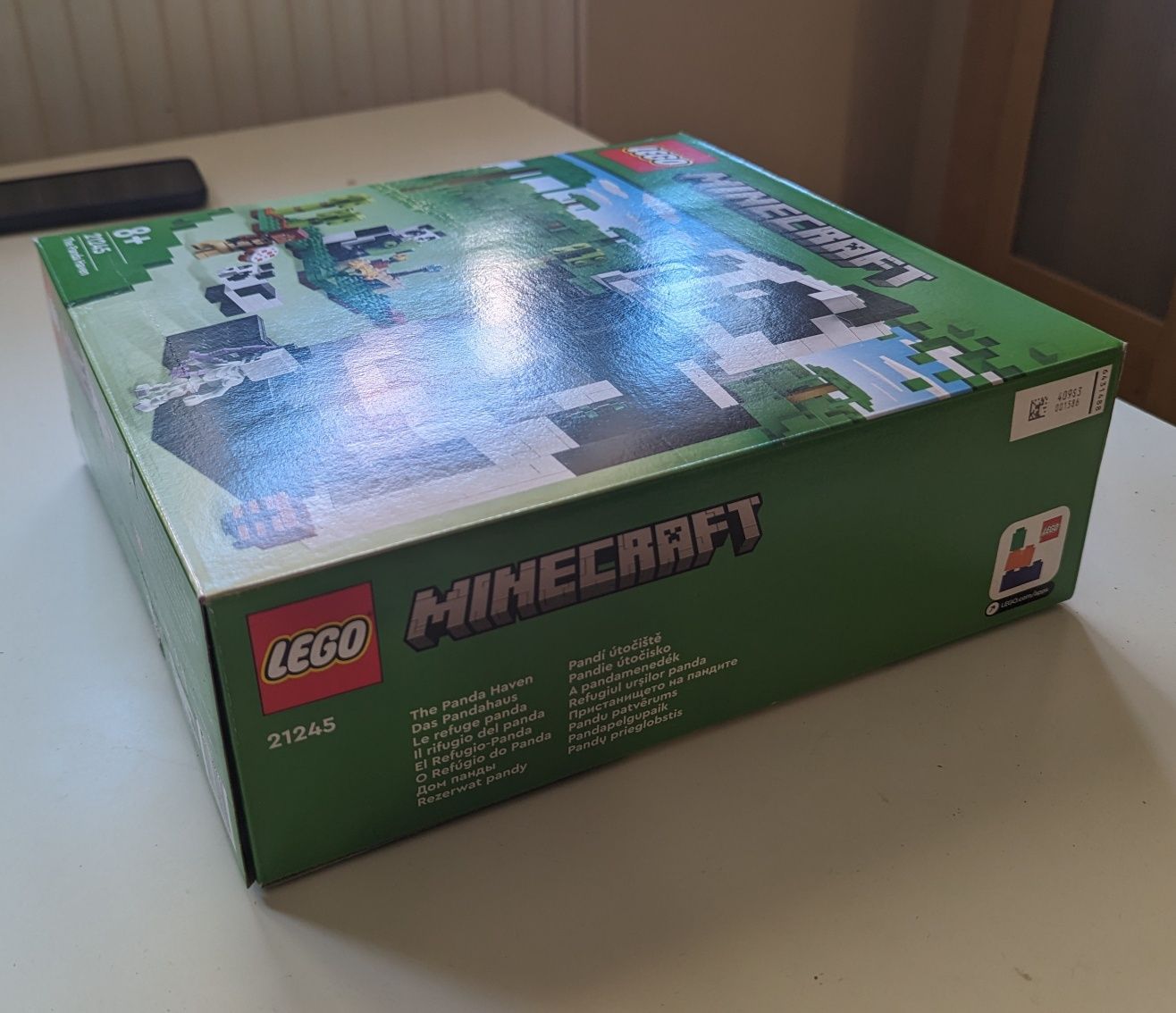 LEGO® 21245 Minecraft - Rezerwat pandy