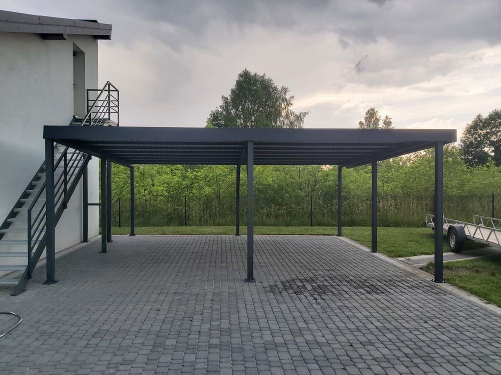 Wiata samochodowa, carport