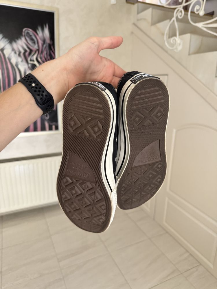 Converse Chuck 70 Low чорні 45