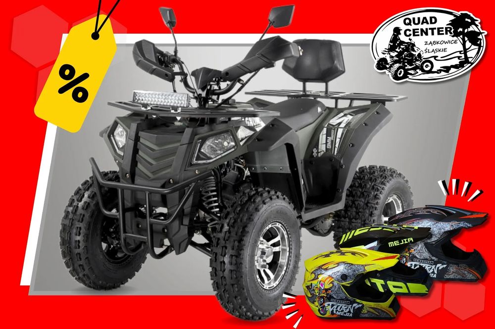 Quad ATV APOLLO MAGNUM Premium Alu 250cc LED Hak