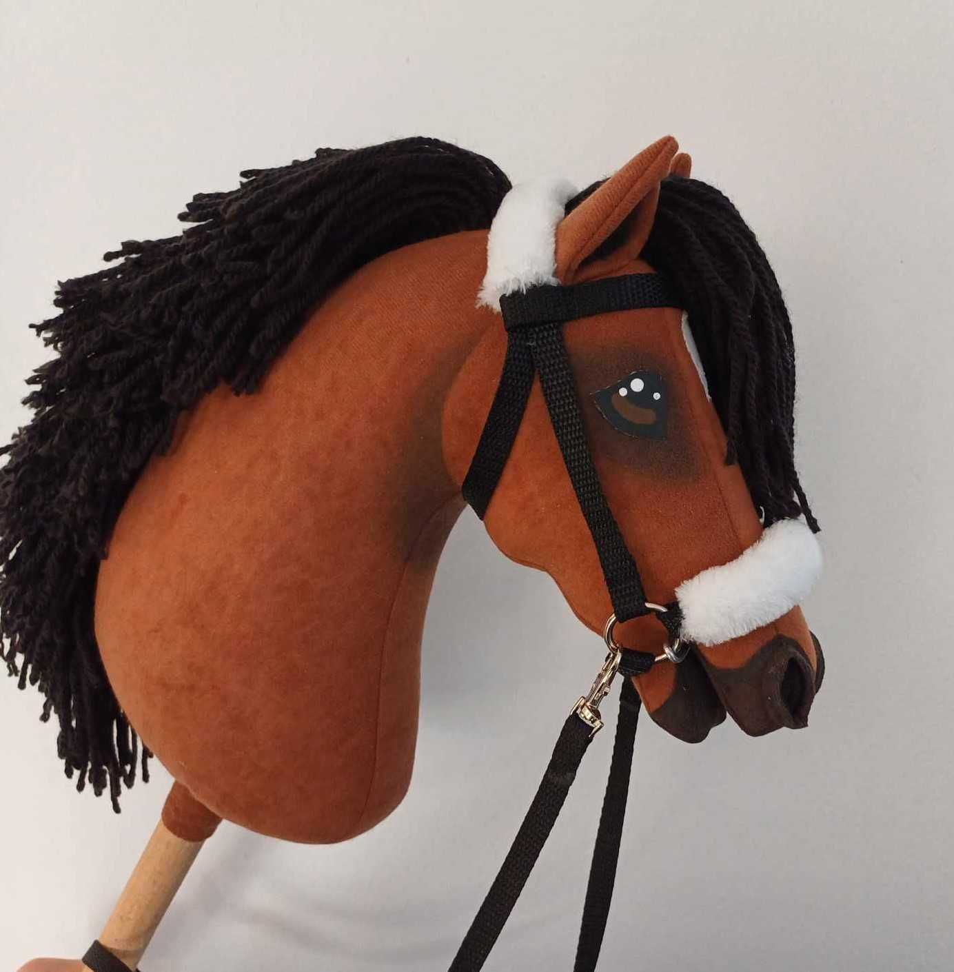 Gniady konik Hobby Horse A4 z akcesoriami