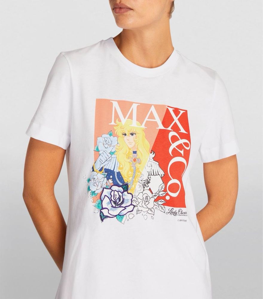 Белая женская Футболка MAX&Co. (Max Mara)