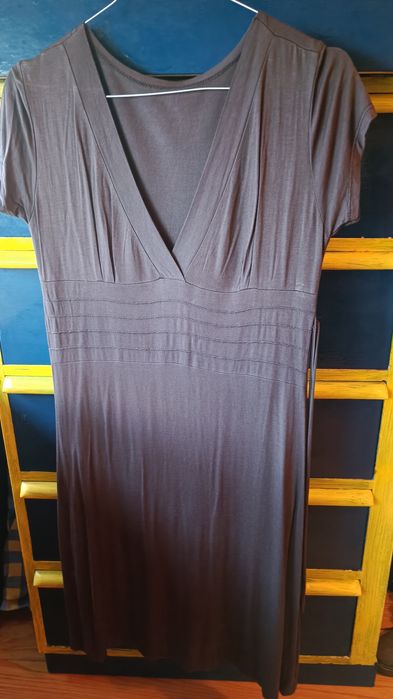 Vestido - Castanho -BARATÍSSIMO