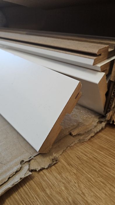 Listwy przypodłogowe MDF Titanum 2m BIAŁY