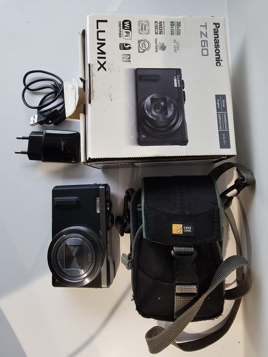 Panasonic Lumix DMC-TZ60 | stan idealny, mało używany