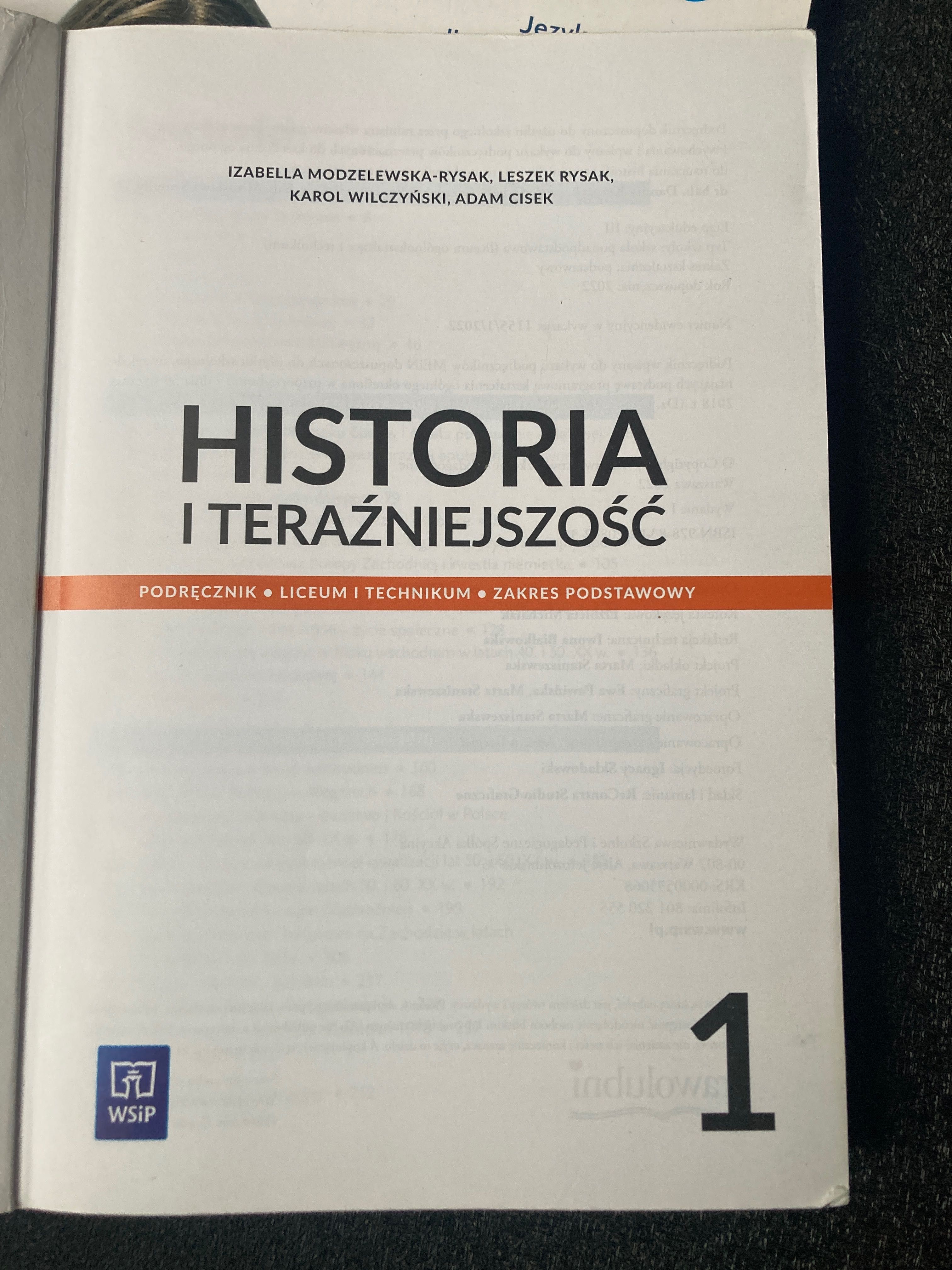Historia i teraźniejszość 1