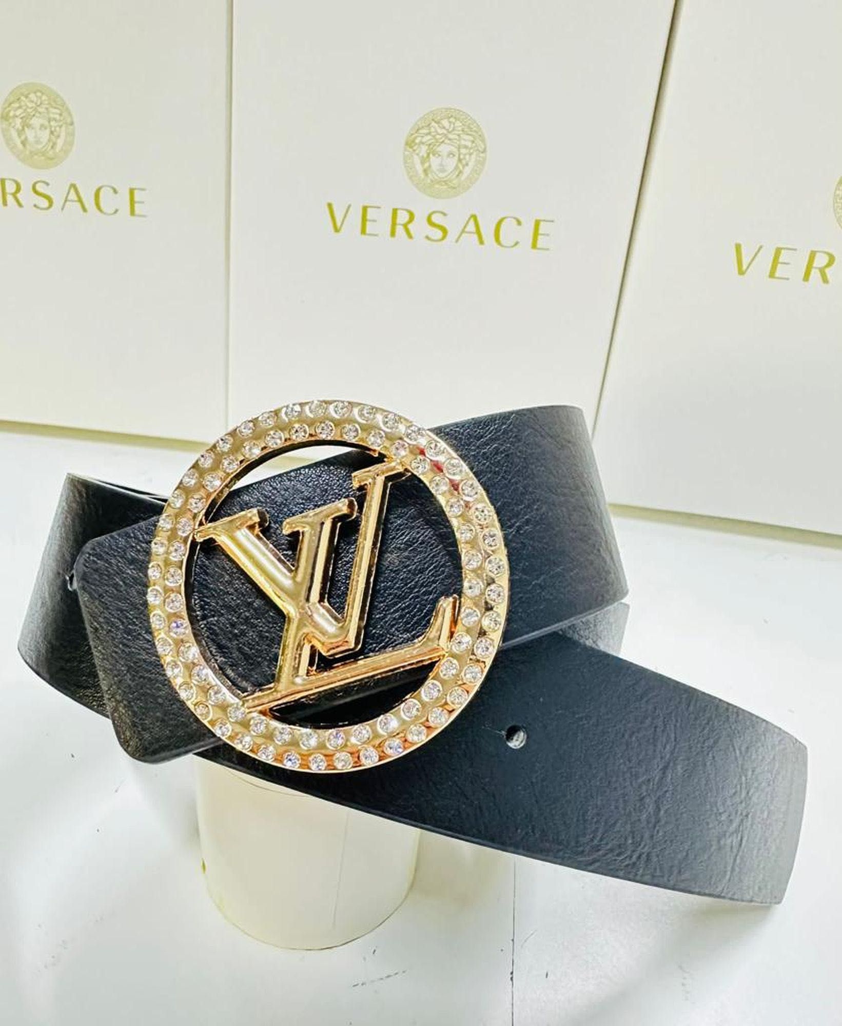 Pasek klamra versace OKAZJA NOWY Louis LV Damski Meski unisex