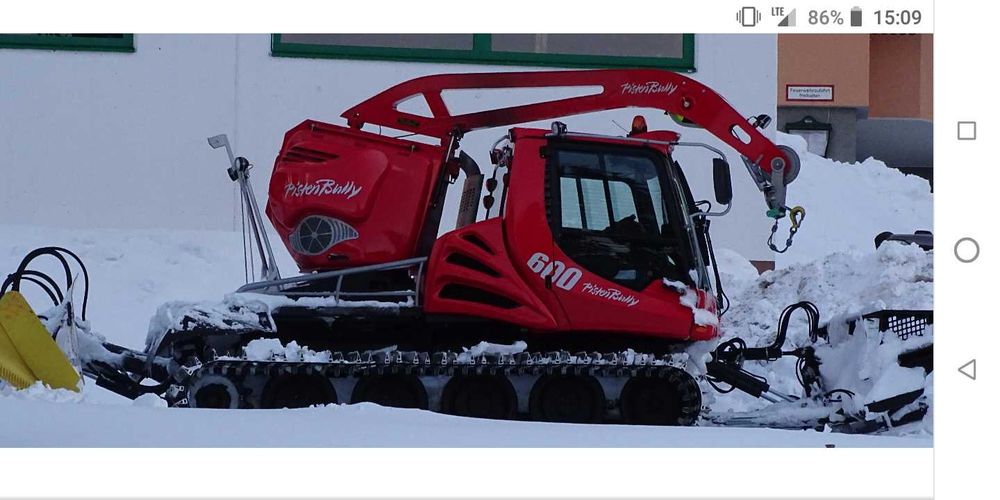 wyciagarka pistenbully 600w plumett TL4060AH ratrak prinoth