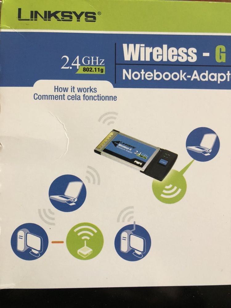 Placa de rede wireless Linksys