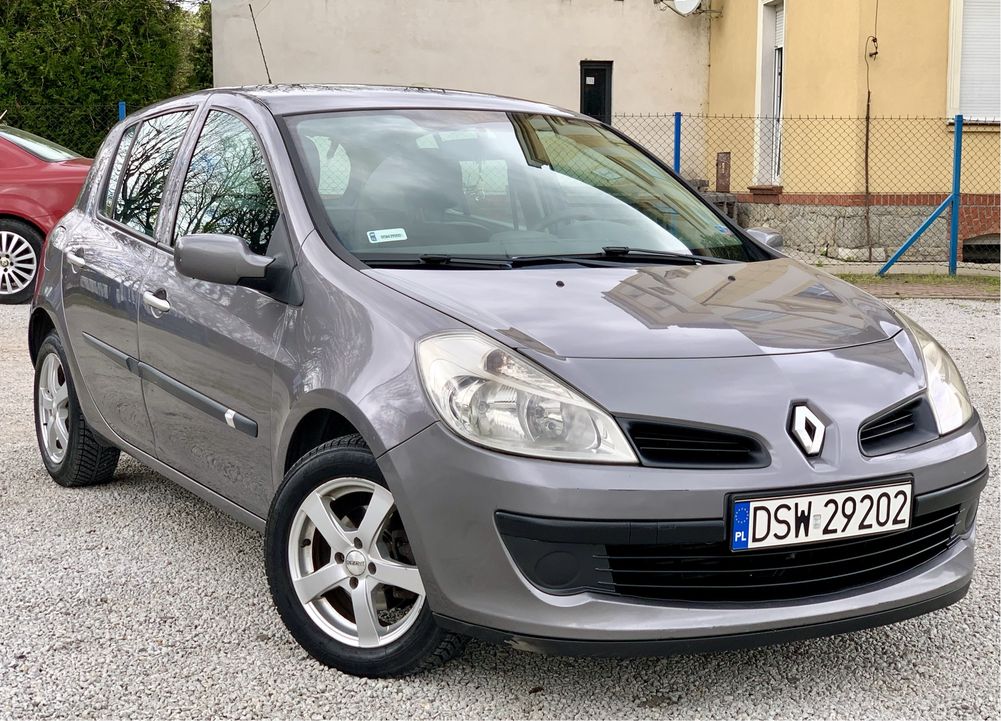 Ekonomiczna//Renault//Clio//2008Rok//5-Dzwi//