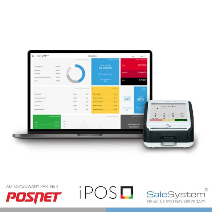 Kasoterminal POSNET POSPAY Kasa fiskalna i terminal płatniczy
