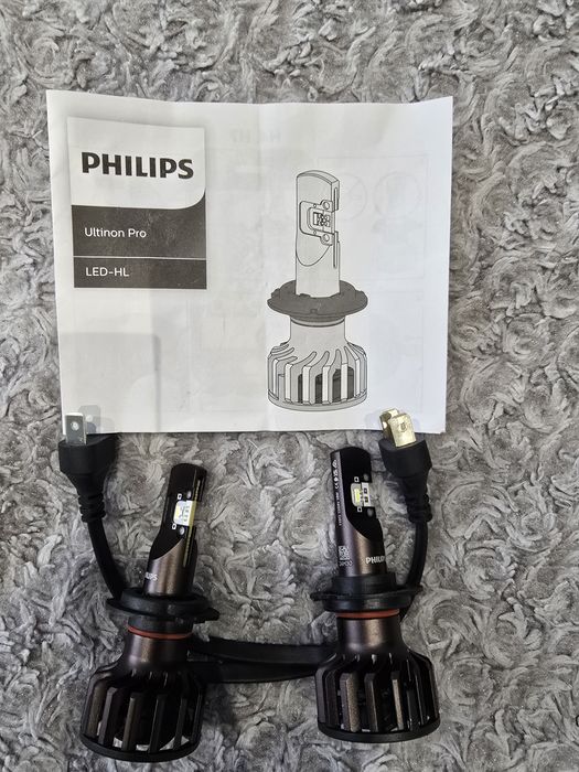 Philips Zarówki H7 Led Ultinon Pro9100 HL 12/24V 18W Nowe