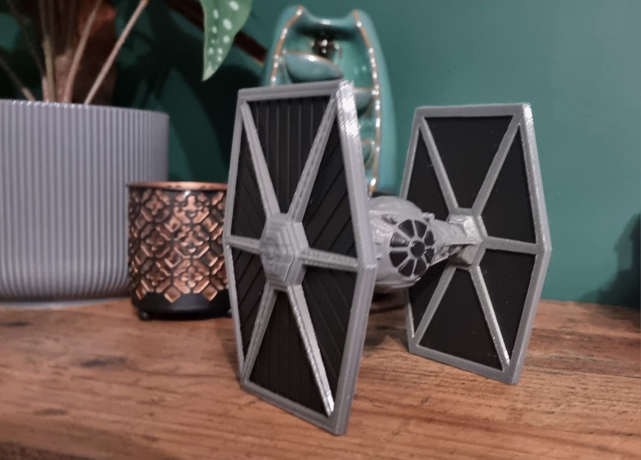 TIE Fighter model Star Wars , wydruk 3D.