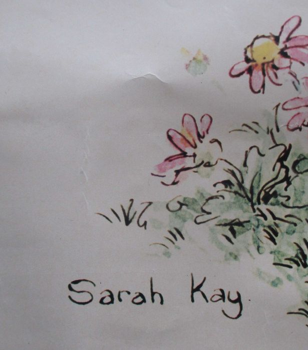 Poster/Cartaz Vintage Sarah Kay