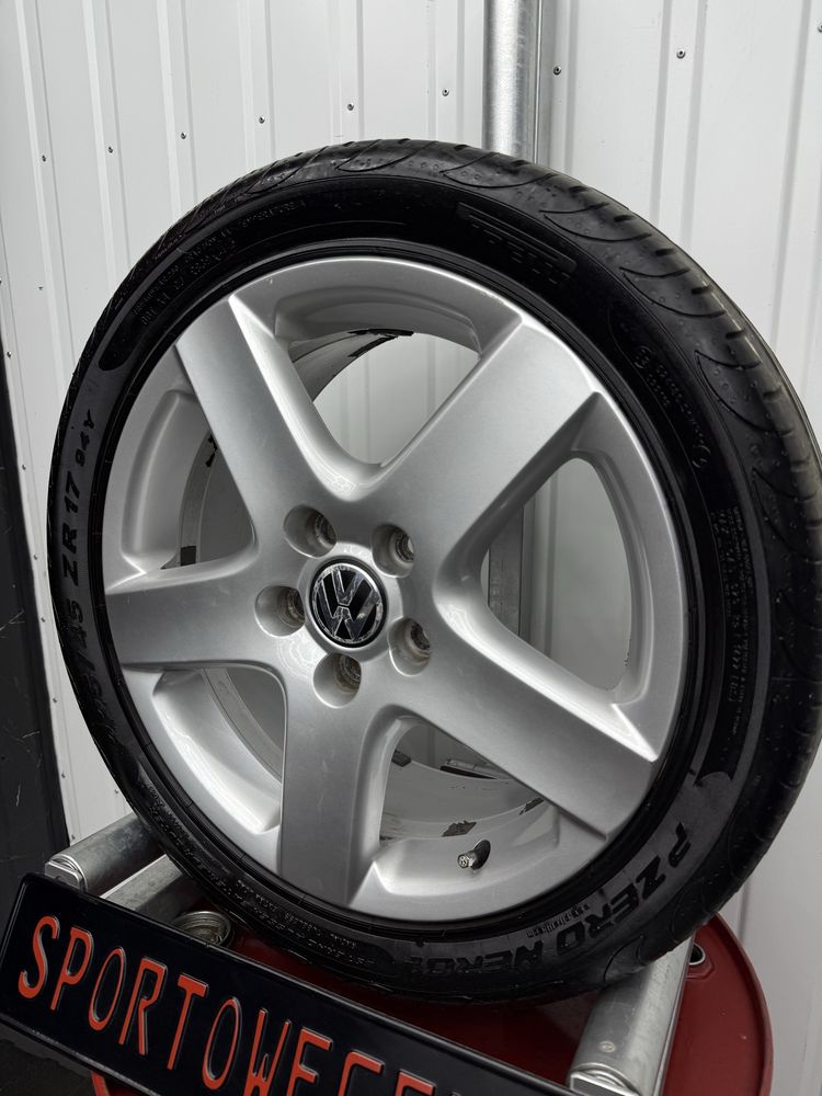 Alufelgi KOMPLET 5x112 17 cali VW Golf Passat Audi Skoda Passat Seat
