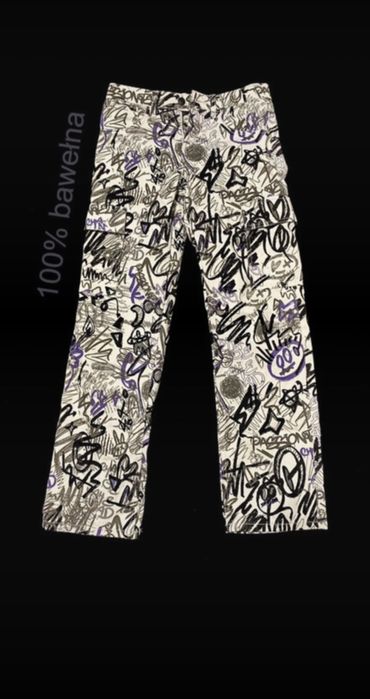 Spodnie Cargo Bershka Baggy