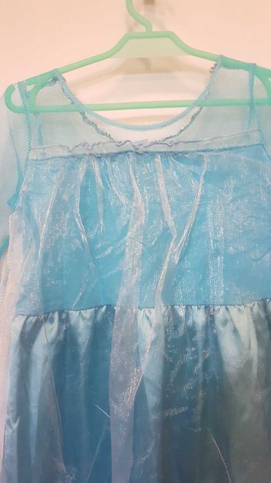 Sukienka przebranie Elsa Kraina Lodu rozmiar 120 cm. GP108