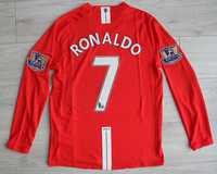 Koszulka Manchester United home Retro 08/09 Nike #7 Ronaldo