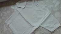 NOWA Bluzka/podkoszulka, roz 92 (krótki rękaw, 100%bawe) biały