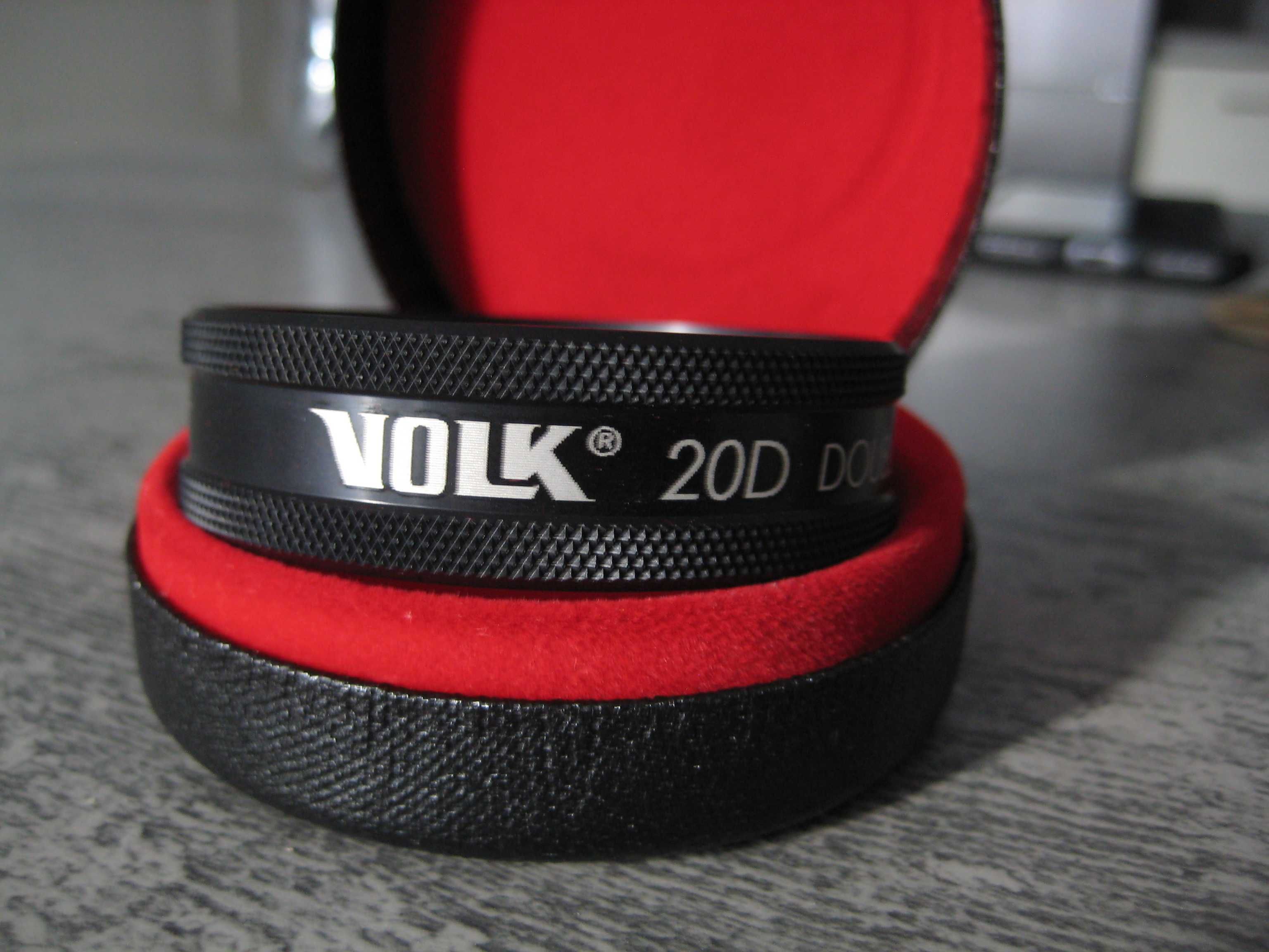 Линза V20/60LC, Volk Optical для бинокулярной непрямой офтальмоскопии.