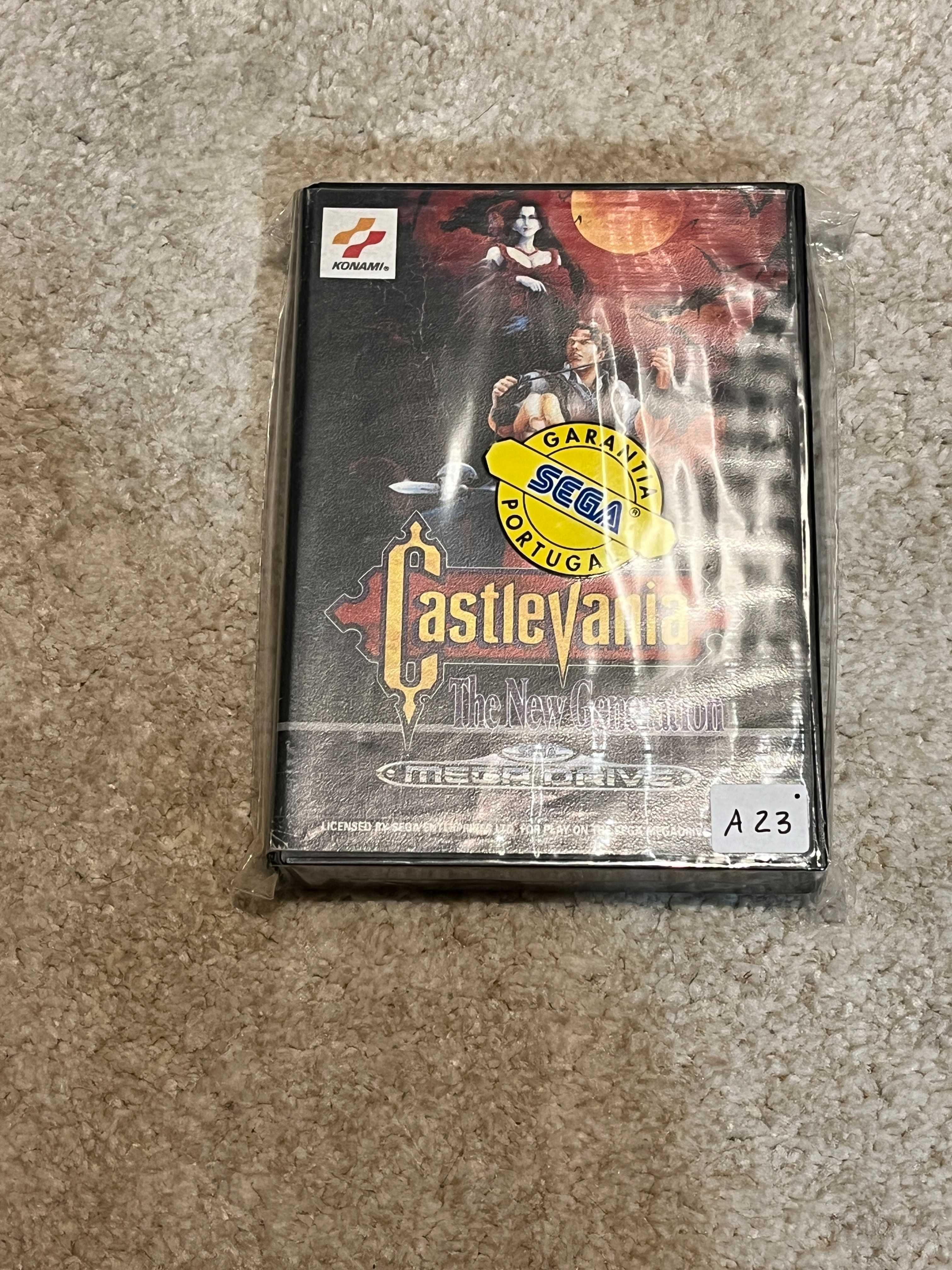 [Mega Drive] Vendo jogo Castlevania: New Generation completo