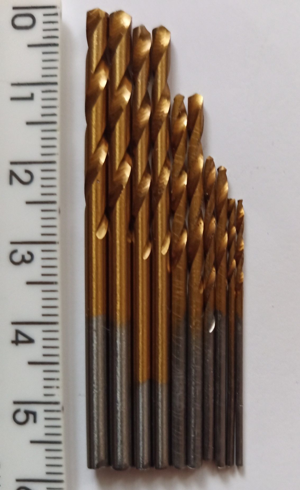 Сверла 1, 1,5, 2, 2,5, 3 мм.