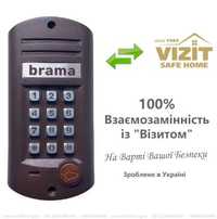 Домофоны BRAMA. БВД-313R для домофонов VIZIT. Многоквартирные