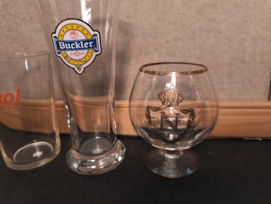 3 Copos Cerveja - Sumol, Buckler