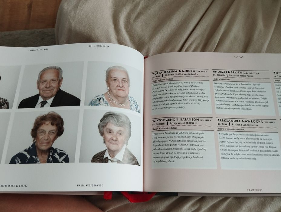 Album powstańców warszawskich unikat