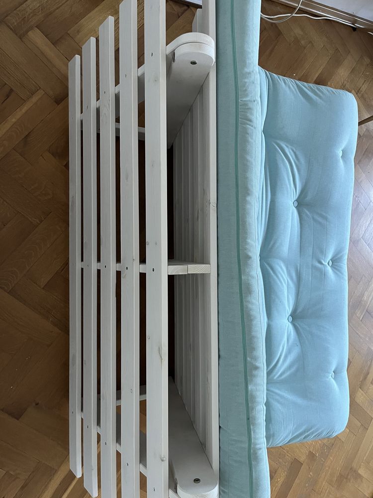 Sofa łóżko szezlong materac paleta do sypialni karup desing bonami