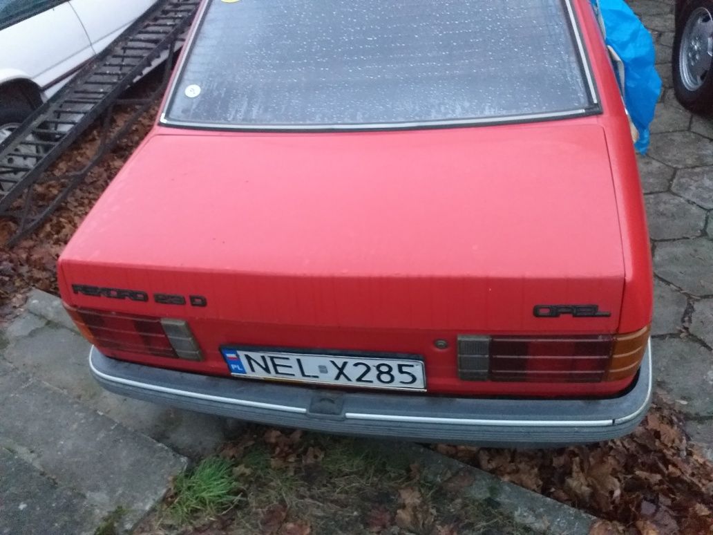 Opel Rekord 1985 23D kompletna dokumentacja zarejestrowany 5300zł