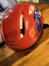 Kask rowerowy Disney Cars czerwony