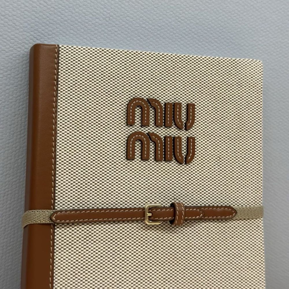 Блокнот брендовий,записник стильний міу міу