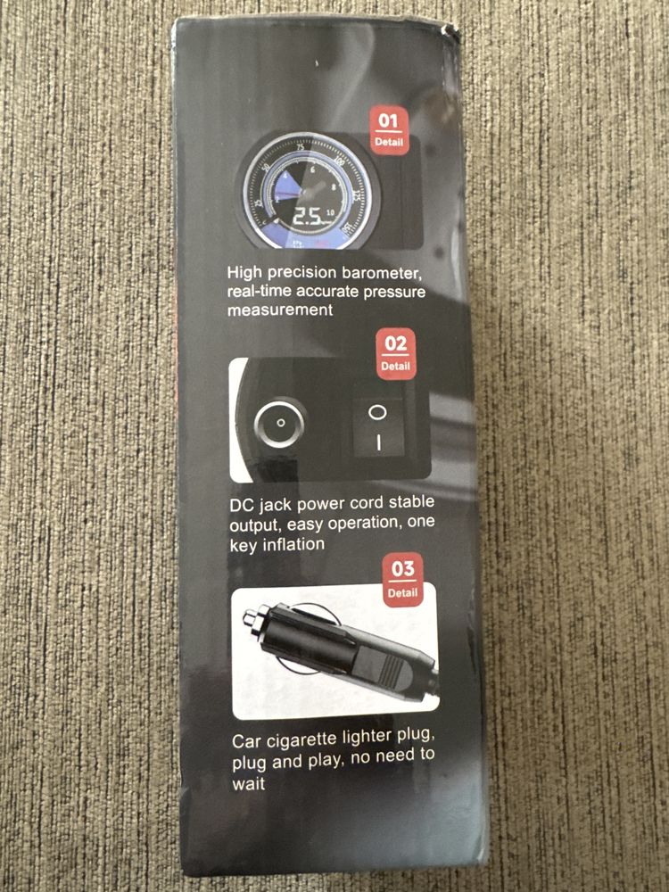 Compressor de ar para pneus novo!