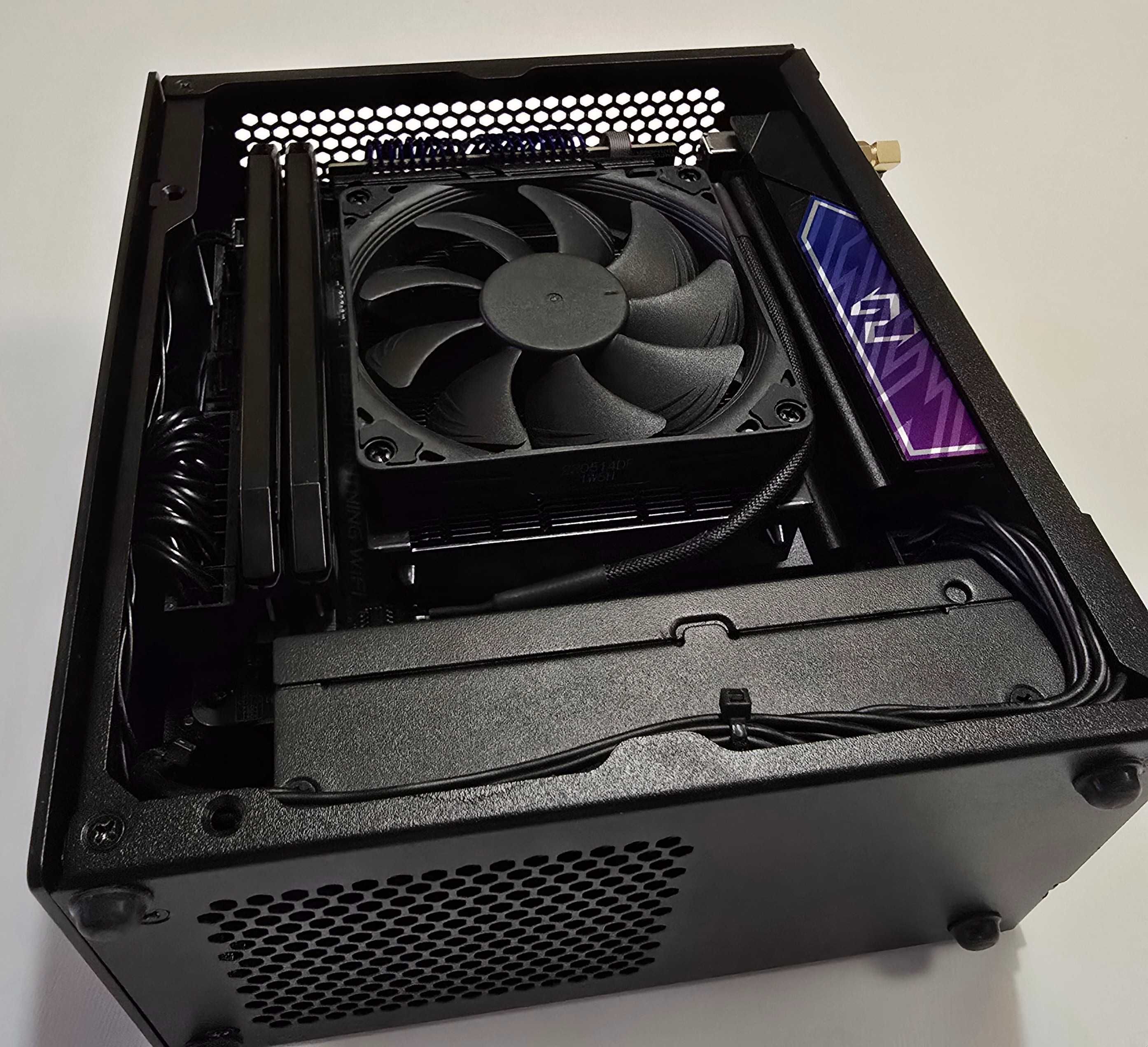 Komputer mini itx Velka 3 AM5 9700x + 4060 Ti / 32 GB DDR5 6000